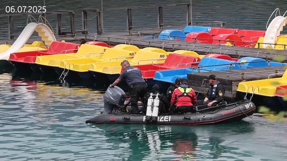 Tretboot-Unglück am Eibsee: Vater und Sohn werden weiter gesucht