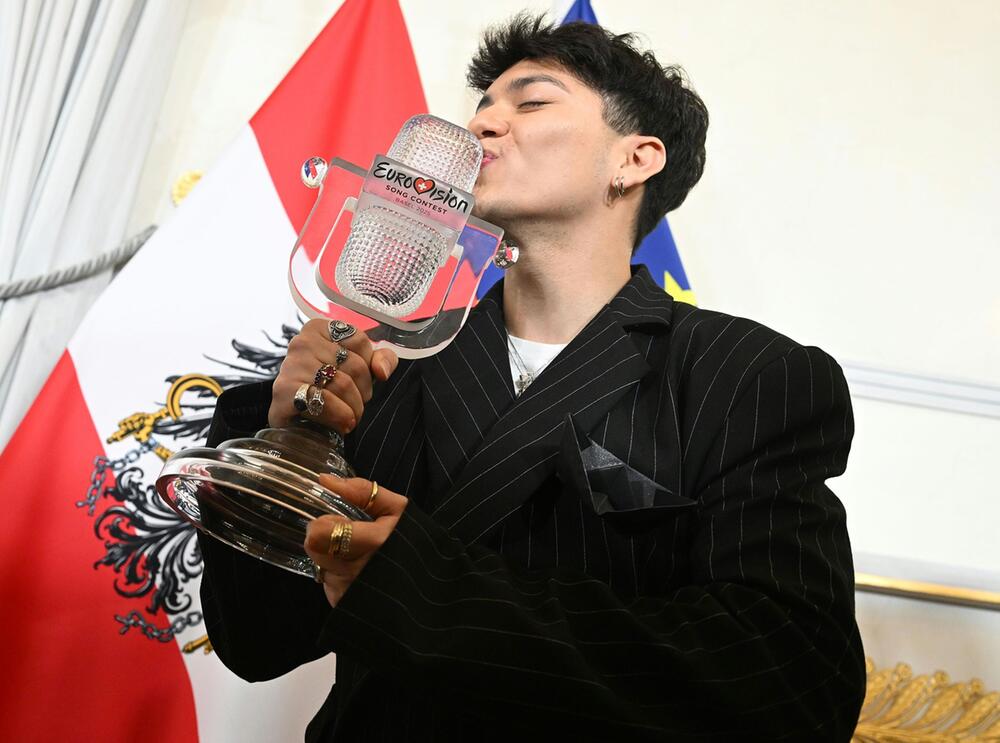 Nach dem 69. ESC - Empfang für JJ in Wien