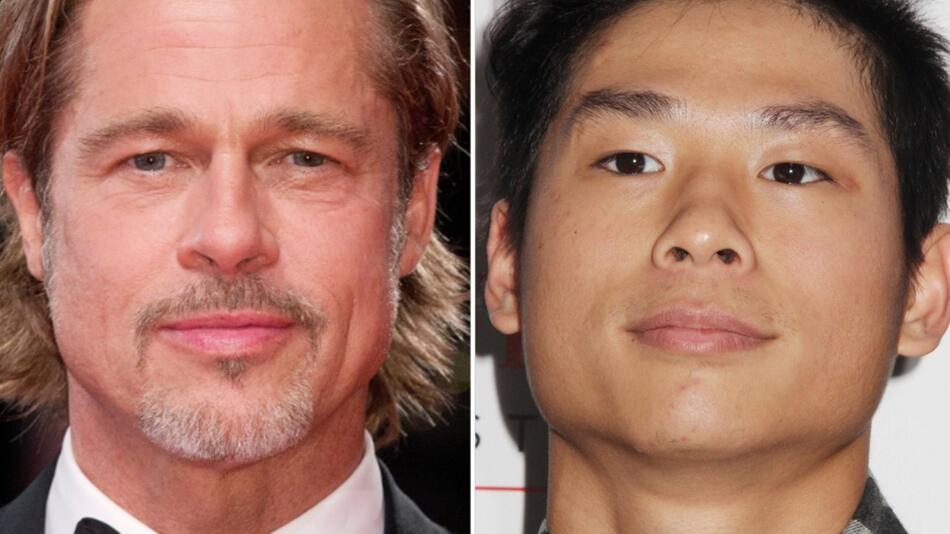 Brad Pitt und Sohn Pax Jolie-Pitt sollen sich seit Jahren nicht gesehen haben.