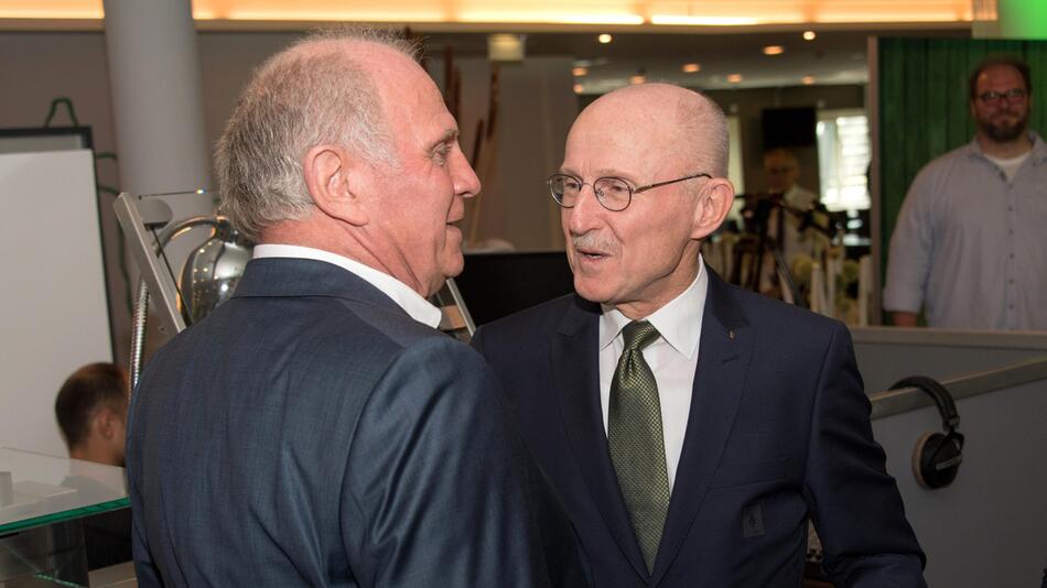 Willi Lemke und Uli Hoeness