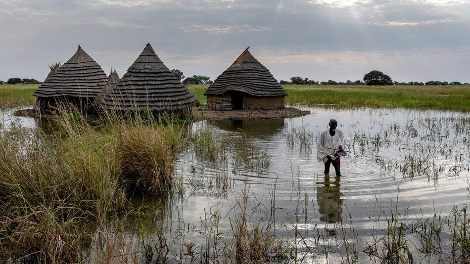 Überschwemmungen in Südsudan