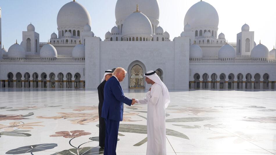 US-Präsident Trump im Nahen Osten - Abu Dhabi