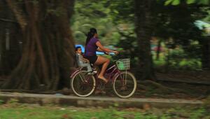 Kinder auf dem Fahrrad