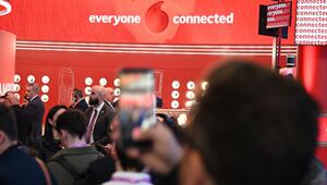 Vodafone-Messestand beim MWC