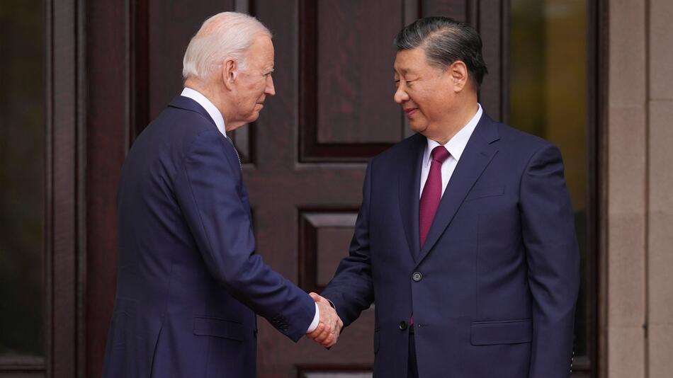 US-Präsident Biden trifft Chinas Staatschef Xi