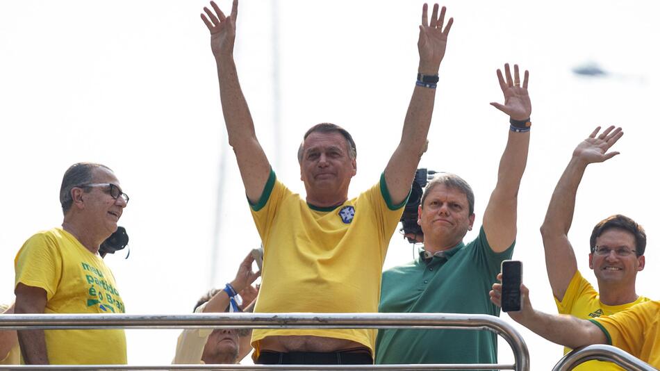 Demonstration in Brasilien