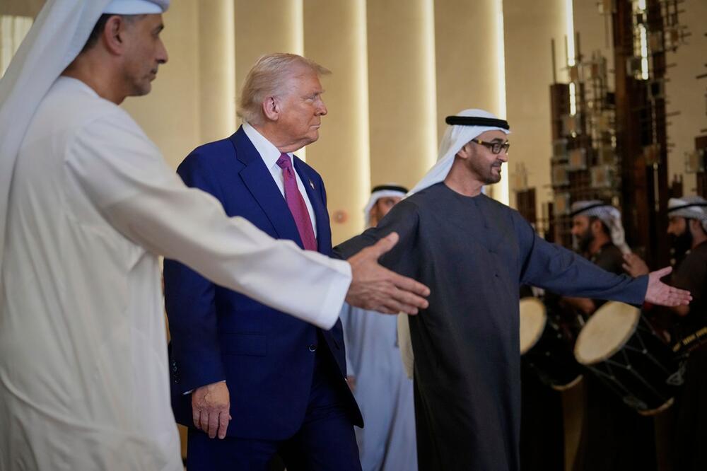 US-Präsident Trump im Nahen Osten - Abu Dhabi