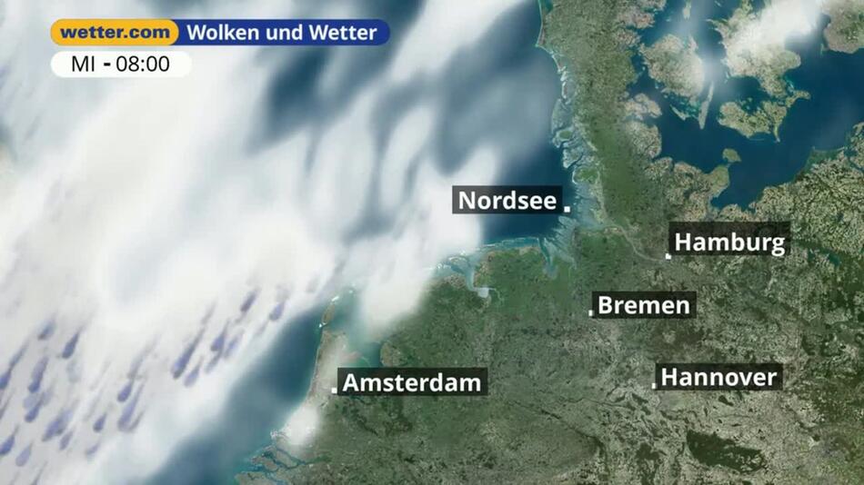"Nordsee: Dein Wetter für Deine Region!"
