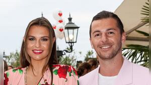 Laura Wontorra und Riccardo Basile kennen sich schon seit Jahren - hier bei einer gemeinsamen ...