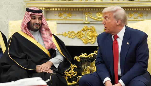 Saudi-Arabiens Kronprinz bin Salman und US-Präsident Trump