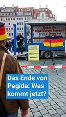 Das Ende von Pegida: Was kommt jetzt?