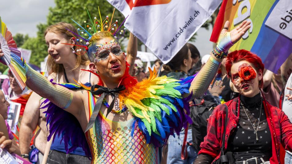 Pride-Marsch in Genf