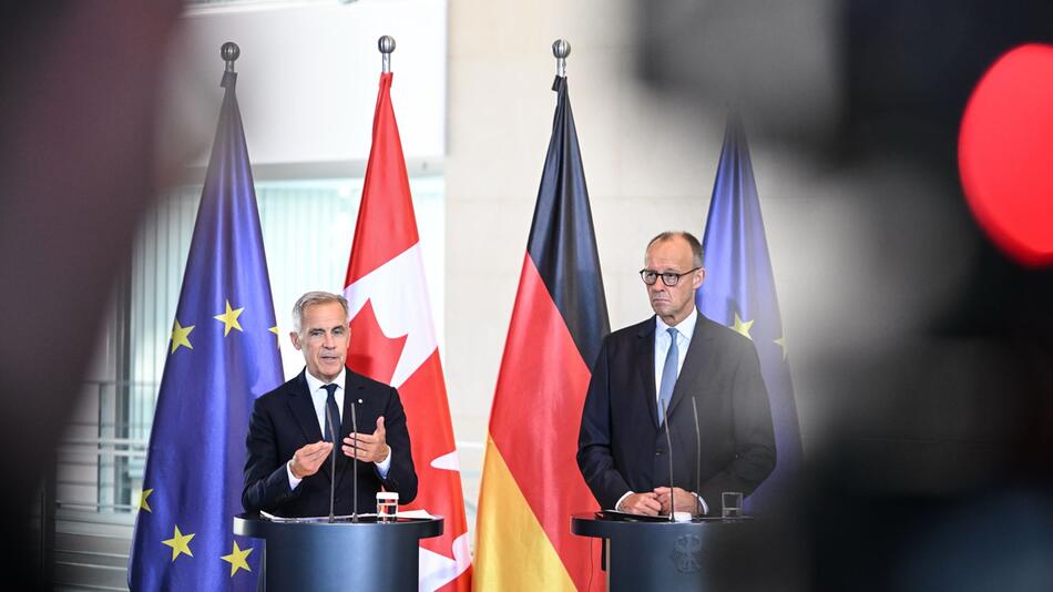 Kanzler Merz empfängt kanadischen Premierminister Carney