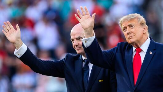 Gianni Infantino und Donald Trump