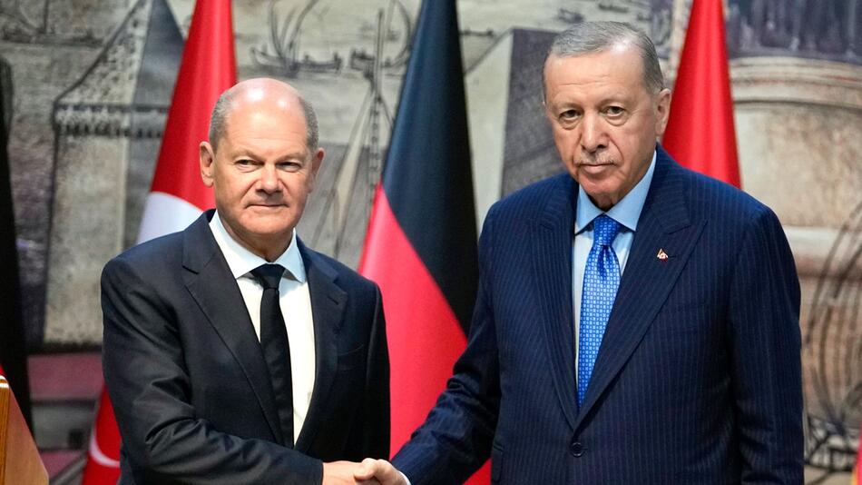 Scholz trifft Erdogan in Istanbul