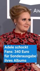 Adele schockt Fans: 340 Euro für Sonderausgabe ihres Albums!