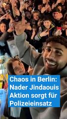 Chaos in Berlin: Nader Jindaoui sorgt für Polizeieinsatz