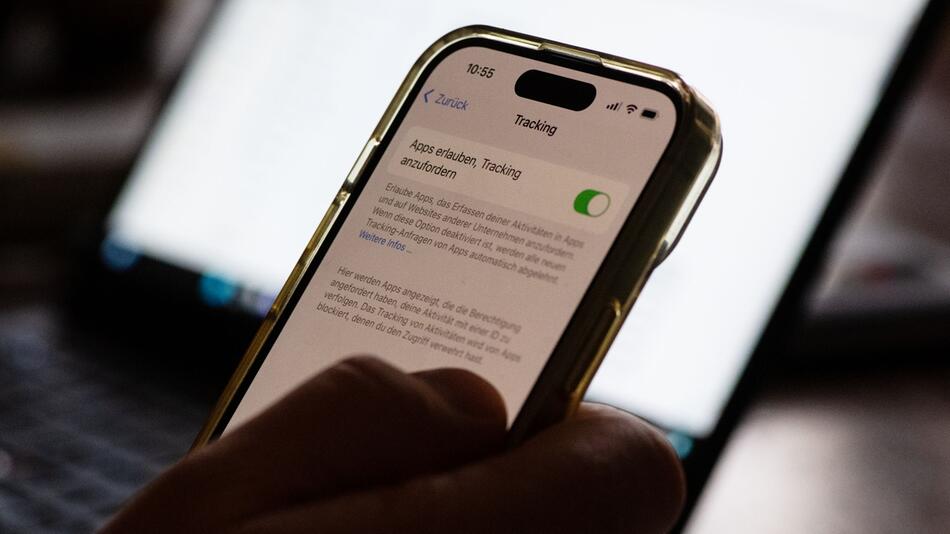 Tracking-Einstellungen auf einem iPhone
