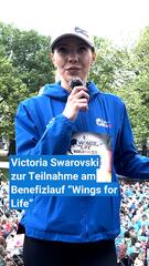 Für den guten Zweck: Victoria Swarowski läuft Marathon