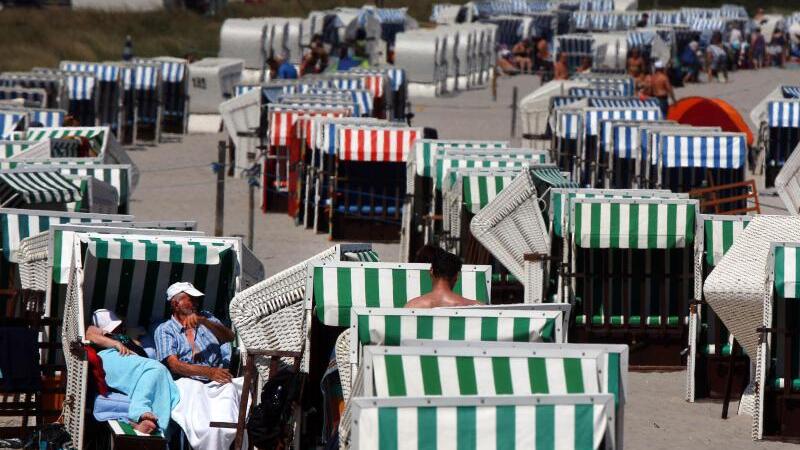 Sommerwetter an der Ostseeküste