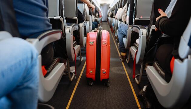 Koffer Handgepäck Flugzeug