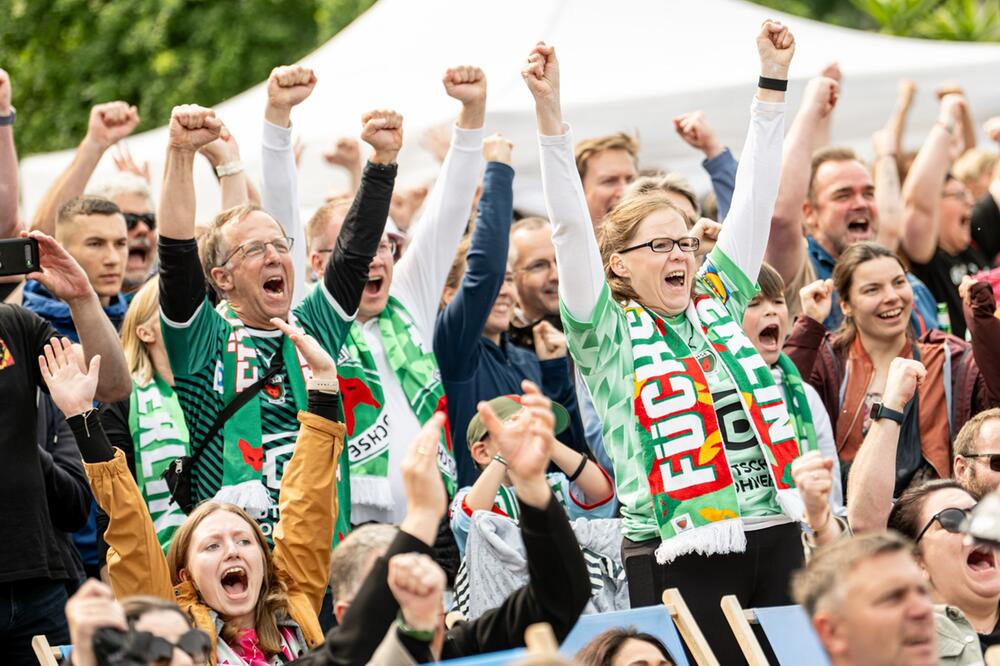 Neckar Löwen - Füchse Berlin - Public Viewing in Berlin