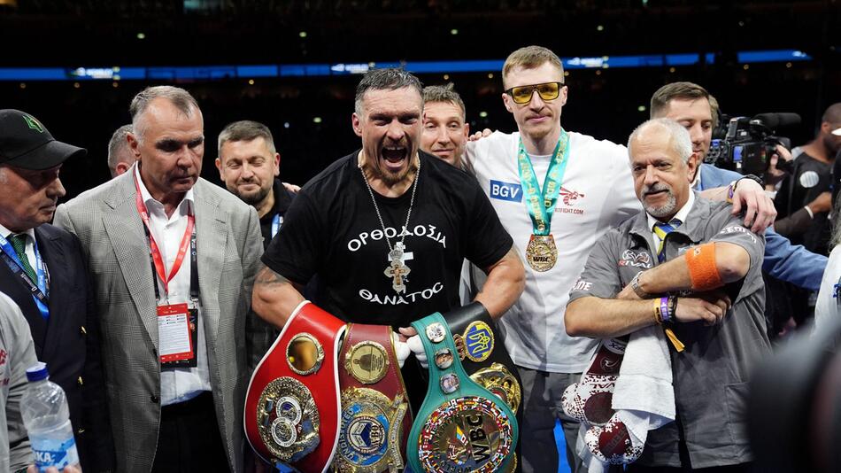 Grossbritannien Usyk Dubois Boxen