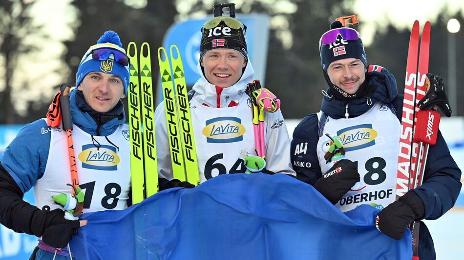 Unterstützung für ukrainische Biathleten