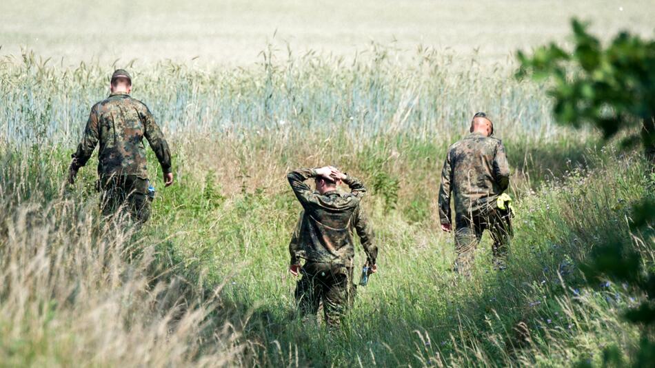 Nach Absturz zweier Eurofighter in Mecklenburg-Vorpommern