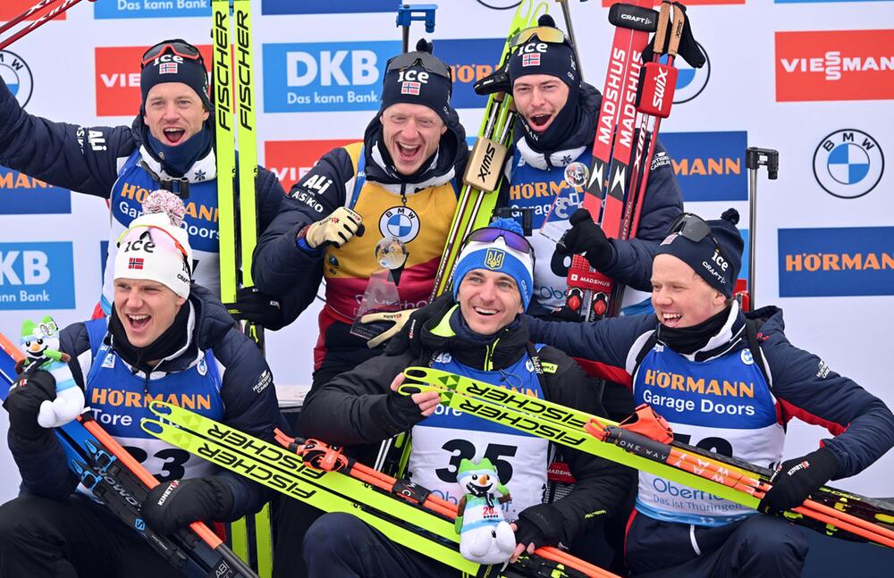 Unterstützung für ukrainische Biathleten