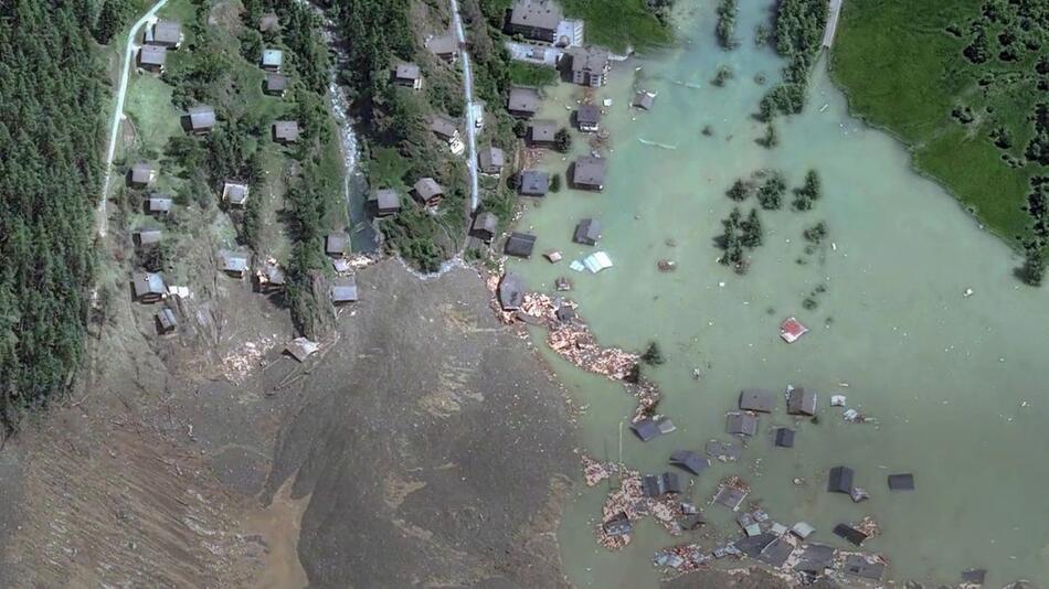 Nach Gletscherabbruch in der Schweiz: Lage spitzt sich zu