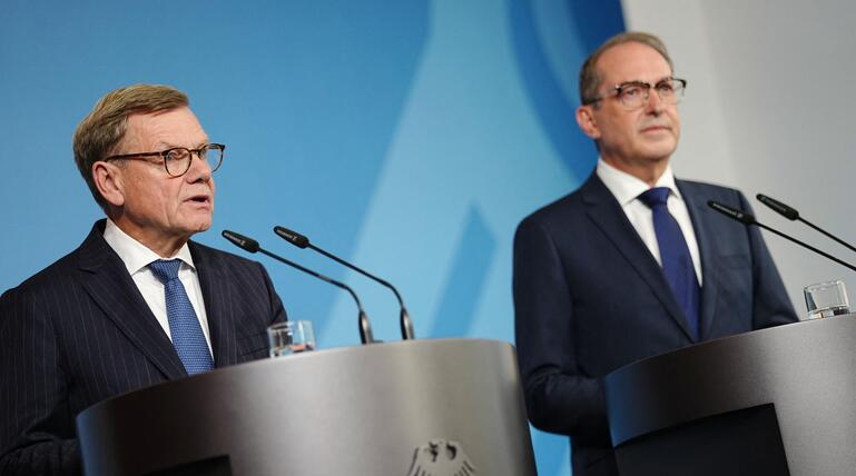 Statement Dobrindt und Wadephul zur Sprengstoff-Drohne
