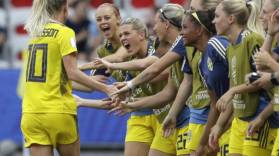 Frauenfussball-WM - England - Schweden