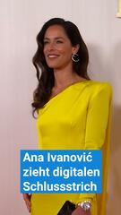 Ana Ivanović zieht digitalen Schlussstrich