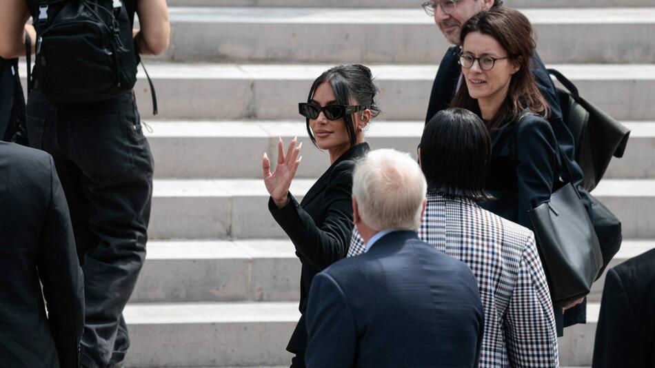 Kim Kardashian im vergangenen Mai in Paris.
