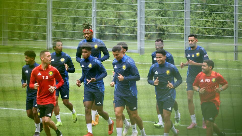 Cristiano Ronaldo trainiert in Österreich