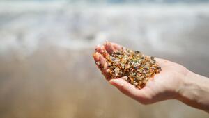 Kauai, Glass Beach, Hand