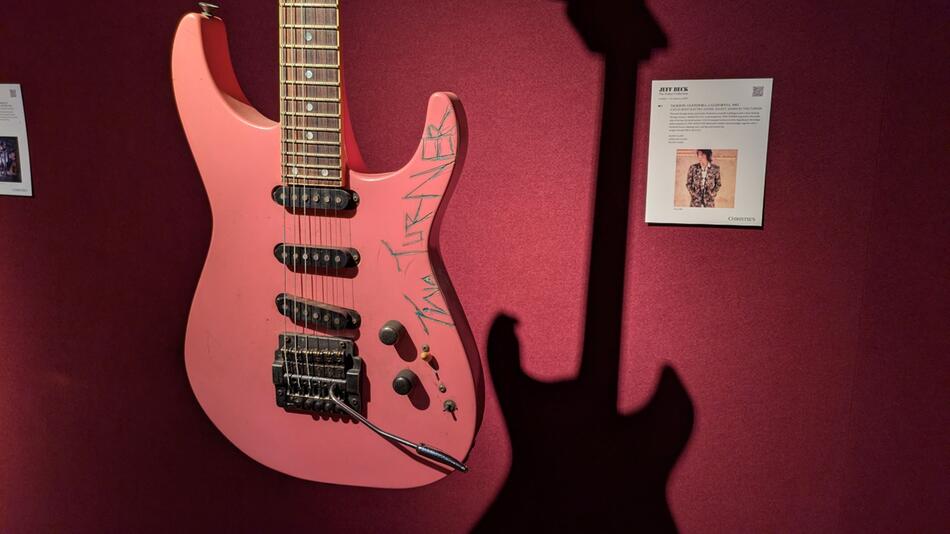 Gitarrensammlung von Jeff Beck: Ochsenblut und Tina Turner