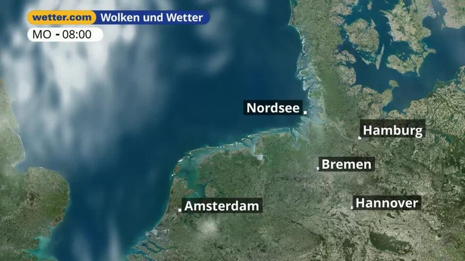 "Nordsee: Dein Wetter für Deine Region!"