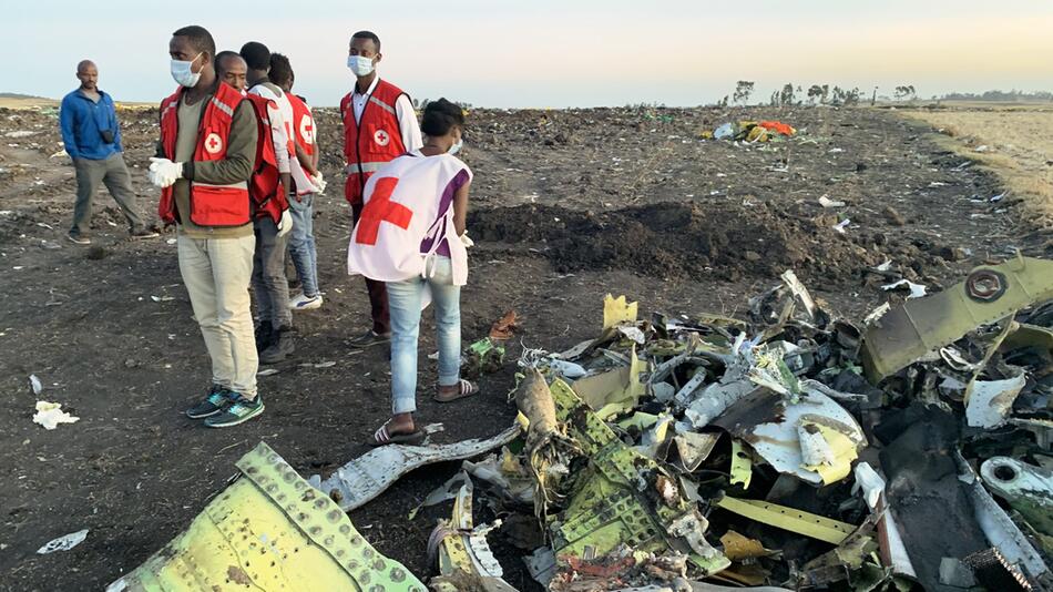 Flugzeug von Ethiopian Airlines abgestürzt