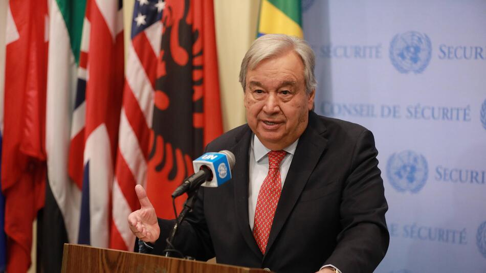 Antonio Guterres, Vereinte Nationen, UN