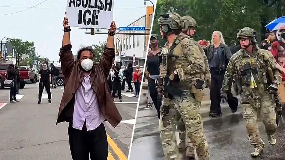 Zusammenstoss bei FBI-Einsatz: Razzia in Minneapolis führt zu Protesten