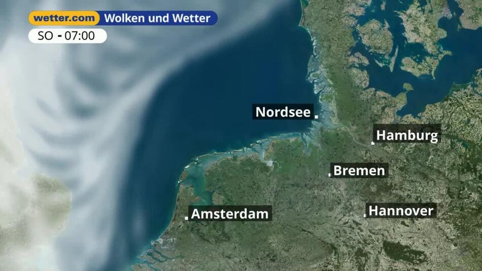 "Nordsee: Dein Wetter für Deine Region!"