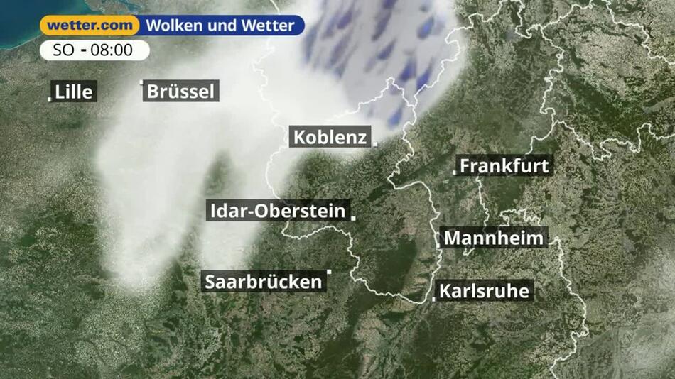 "Rheinland-Pfalz und Saarland: Dein Wetter für Deine Region!"
