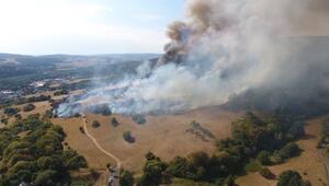 Waldbrand in Unterfranken: Einsatz geht weiter
