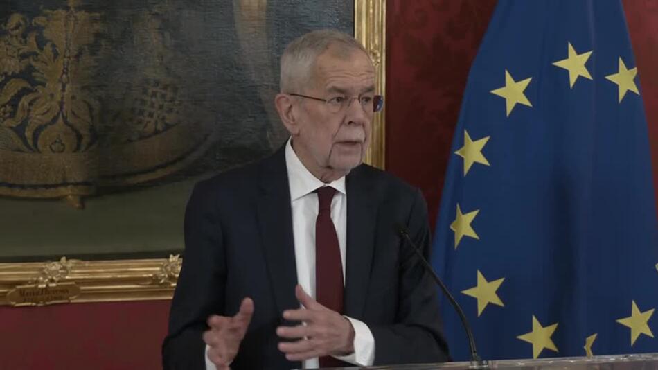 Österreichs Bundespräsident Alexander Van der Bellen