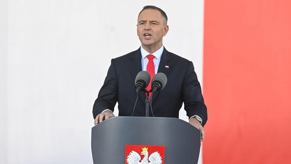 Amtseinführung von Polens neuem Präsidenten Nawrocki