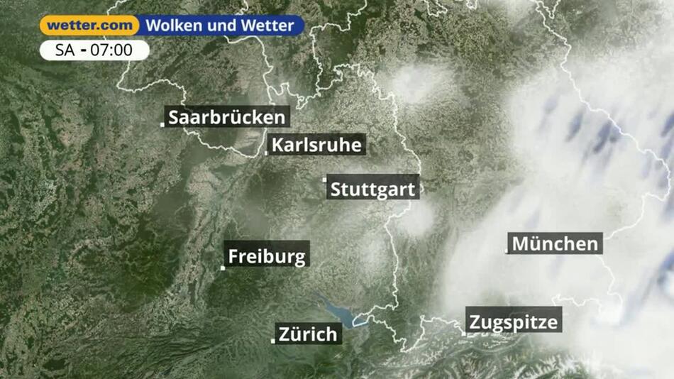 "Stuttgart / Württemberg: Dein Wetter für Deine Region!"