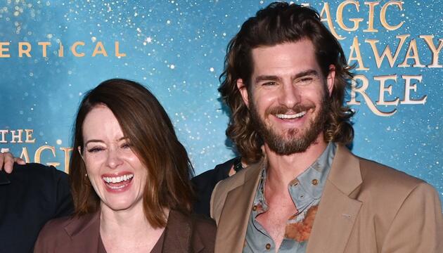 Andrew Garfield und Claire Foy bei der Premiere von "The Magic Faraway Tree".