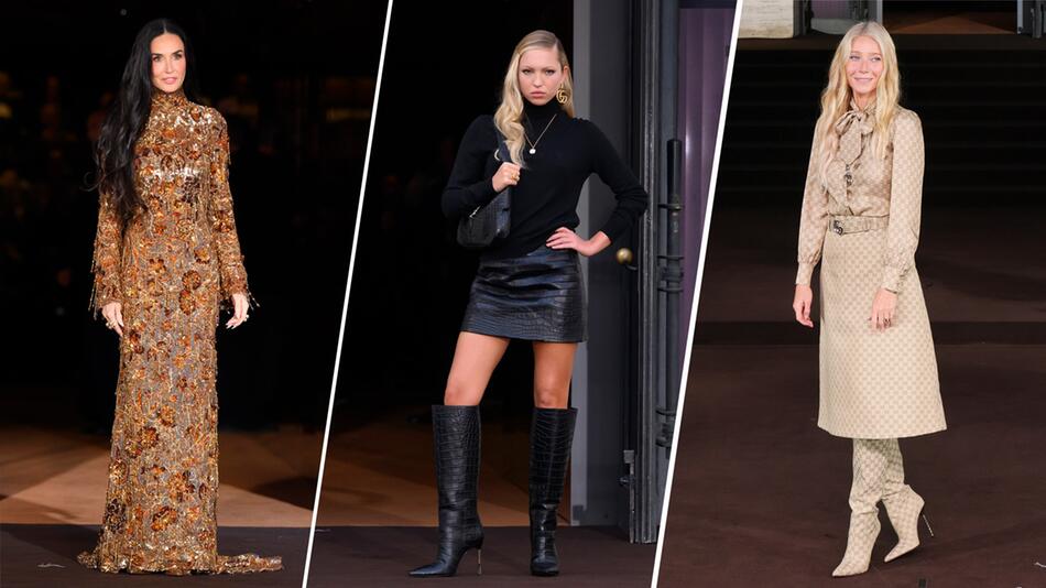 Demi Moore, Lila Moss und Gwyneth Paltrow feierten die neue Ära von Gucci